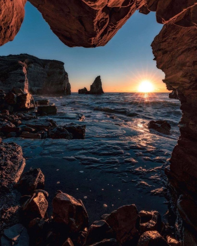 Hello out there! Check out the spectacular view from Ohazuki Coast in Chiba Pref...