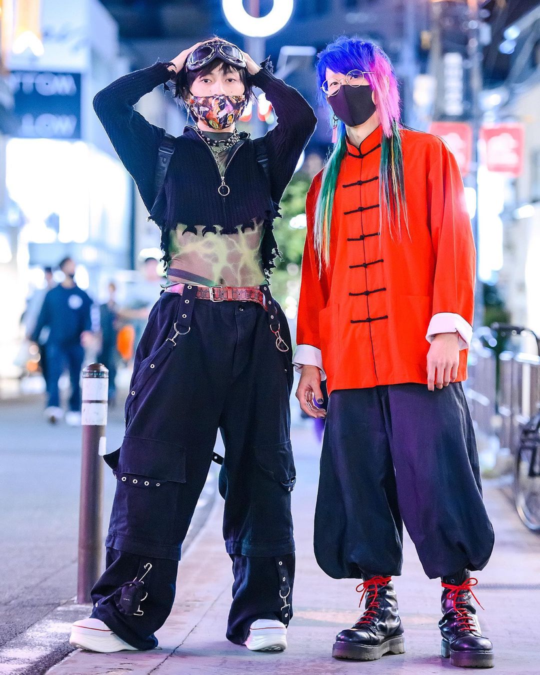 Tokyo Fashion: Harajuku boys Ritsu (@ri_aegi) - an idol - and Haruki on ...