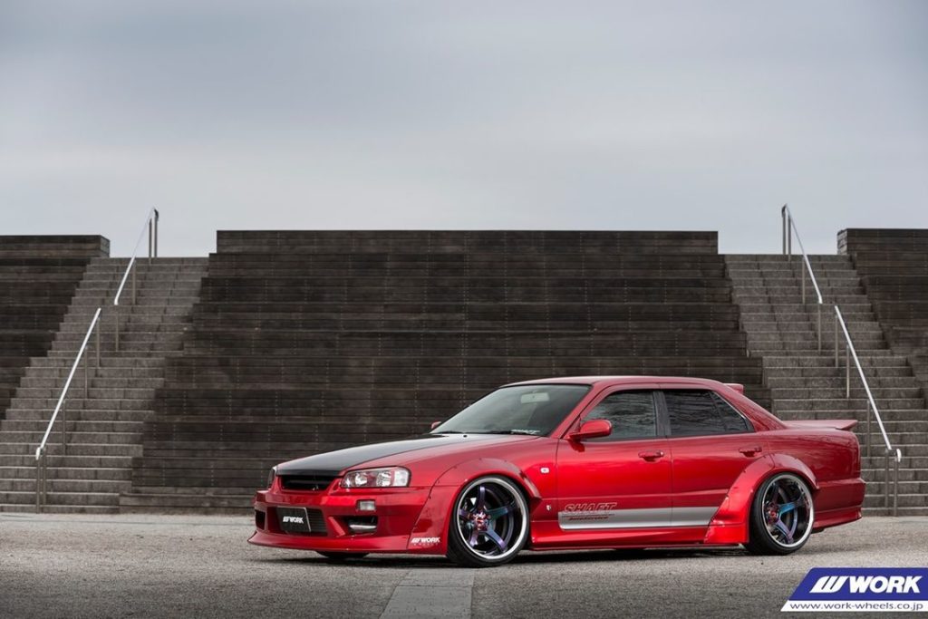 SHAFT Nissan Skyline on WORK Emotion T5R2P (Asterism color ARK) #artofwheel #t5r...