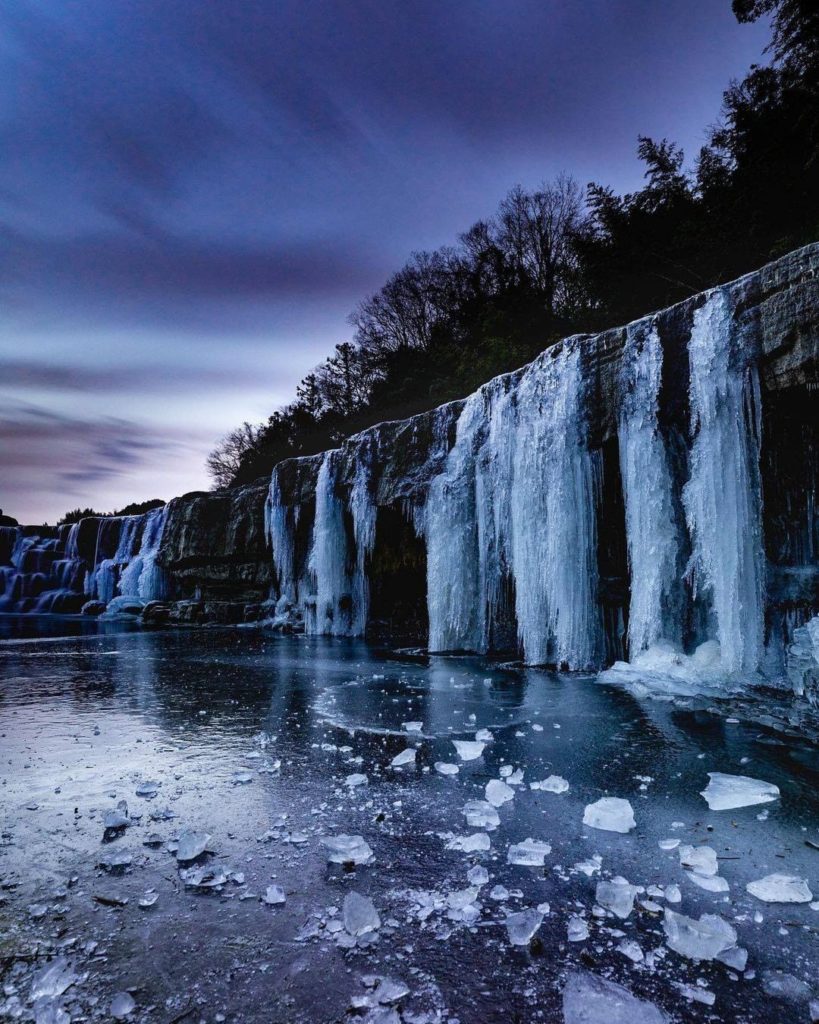 Brr  Kurotaki Fall in Hyogo Prefecture is a waterfall in the Mino River that flo...