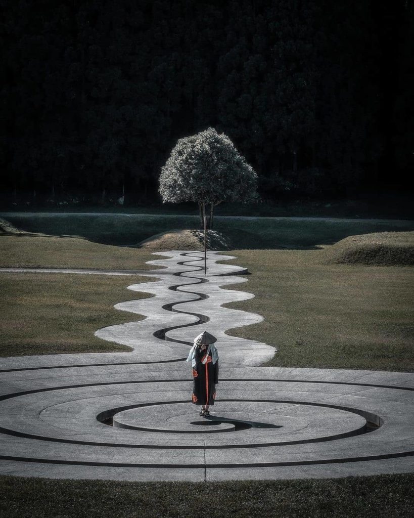 Imagine stumbling across this giant art installation in the middle of a forest! ...