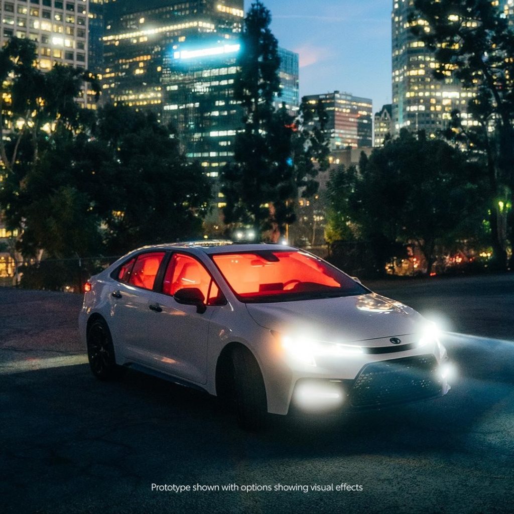 8 o’clock on #Corolla Nightshade terms. #LetsGoPlaces...