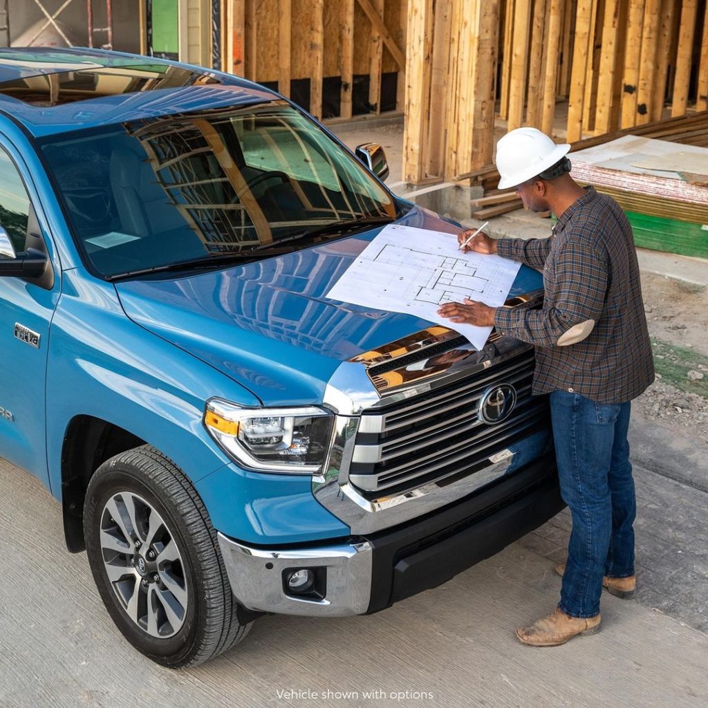 The blueprint to any job well done. #Tundra #LetsGoPlaces...