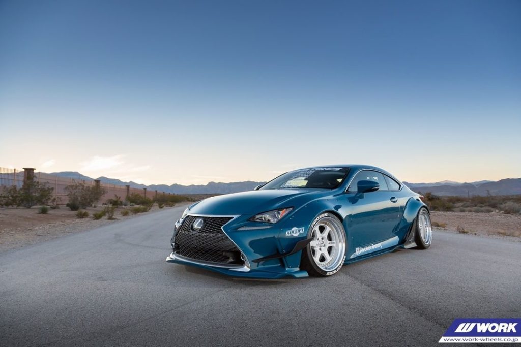@jaycraaay LEXUS RC on WORK Meister L1 #artofwheel...