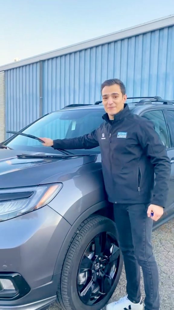 Honda’s wiper blades are key for your safety, especially when seasons change. @a...