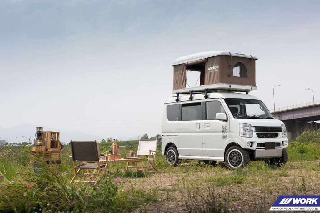 @ns_stage Suzuki Every on WORK Crag T-Grabic #artofwheel...