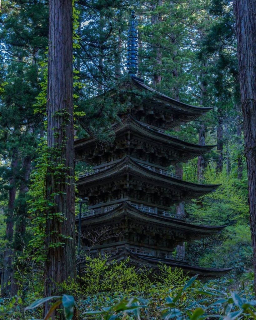 Visit Japan: This awesome shot by @tsumizo conveys the mysterious atmosphere of the five-stor… This awesome shot by @tsumizo conveys the mysterious atmosphere of the five-stor...