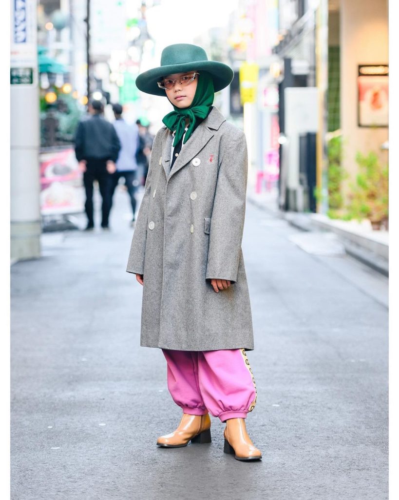 10-year-old Japanese street style personality Coco (@coco_pinkprincess) on the s...