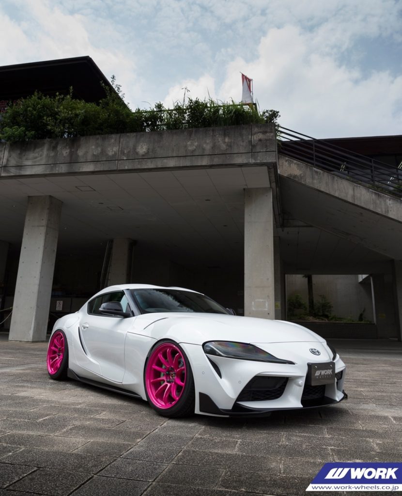 Pro Drive Toyota GR Supra on WORK Emotion ZR10 #artofwheel #workemotion #zr10...