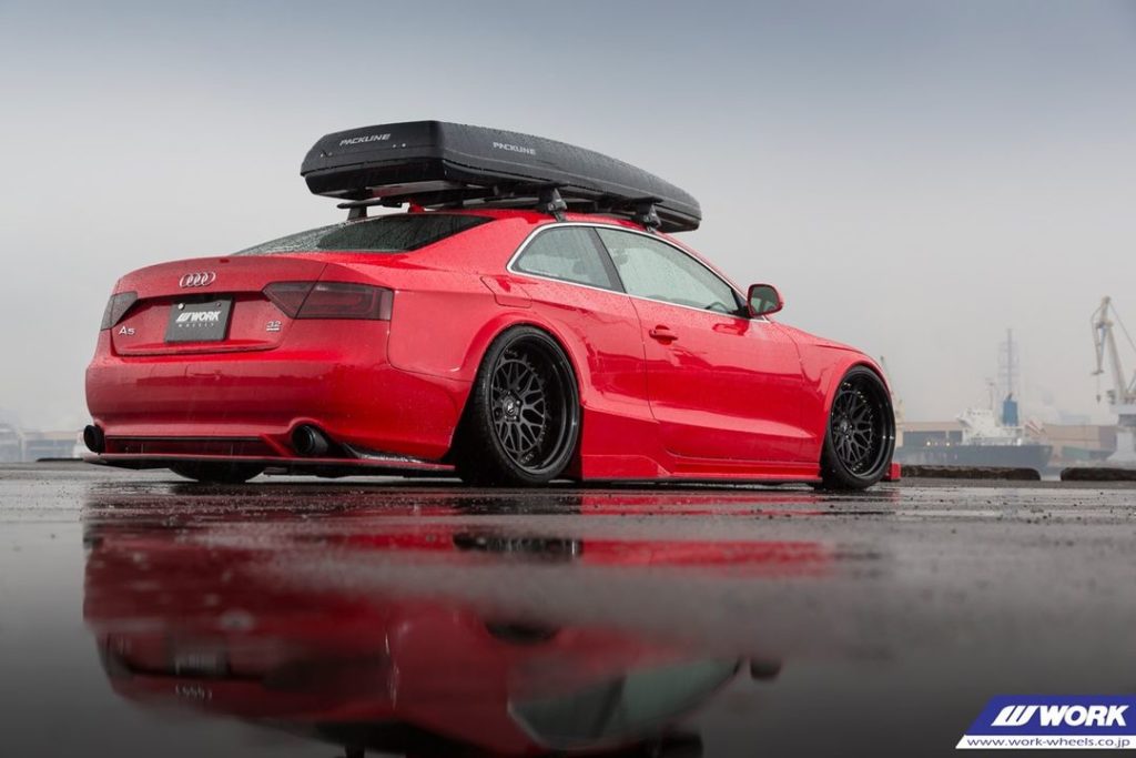 BUILD WORKS Audi A5 on WORK Gran Seeker DMX #artofwheel #granseekerdmx #audia5 @...