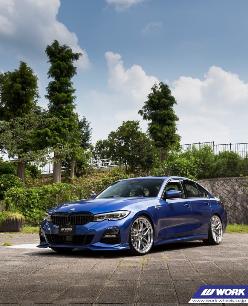 @end.cc BMW 320i on WORK Gnosis CVX #artofwheel...
