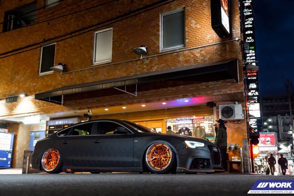 @fessel.jp Audi A5 on WORK Gran Seeker DMX #artofwheel #granseekerdmx...