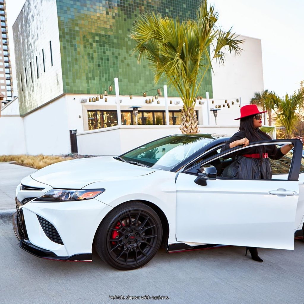 Trailblaze your own path. #Camry #TRD #LetsGoPlaces...