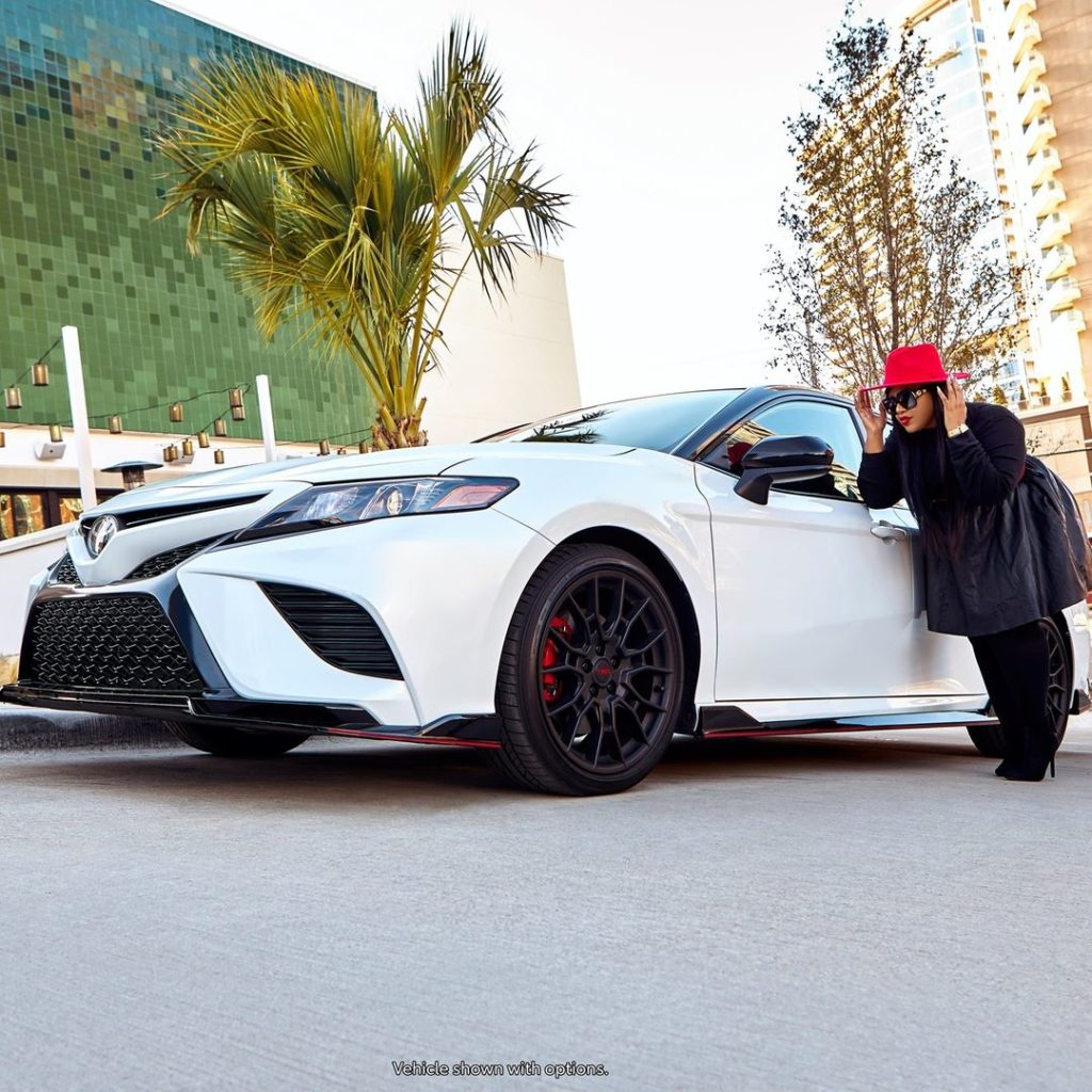 The look is iconic. #Camry #TRD #LetsGoPlaces...