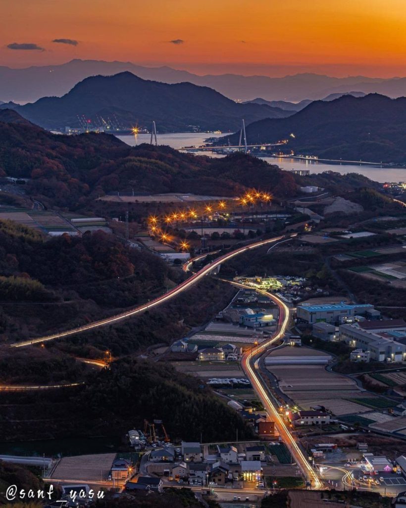 Visit Japan: What a beautiful way to wrap up your day This spot in Innoshima Island, Hiroshi… What a beautiful way to wrap up your day This spot in Innoshima Island, Hiroshi...