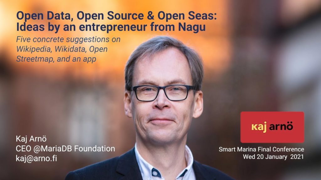 Smart Marina: Open Data, Open Source & Open Seas – Ideas by an entrepreneur from Nagu Smart Marina: Open Data, Open Source & Open Seas – Ideas by an entrepreneur from Nagu