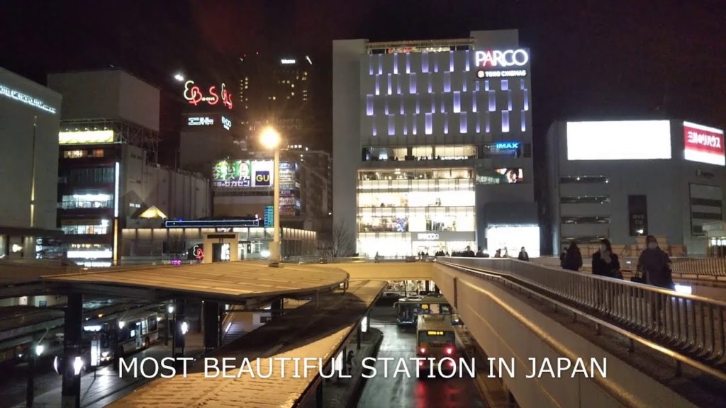 SENDAI STATION, MOST BEAUTIFUL IN JAPAN