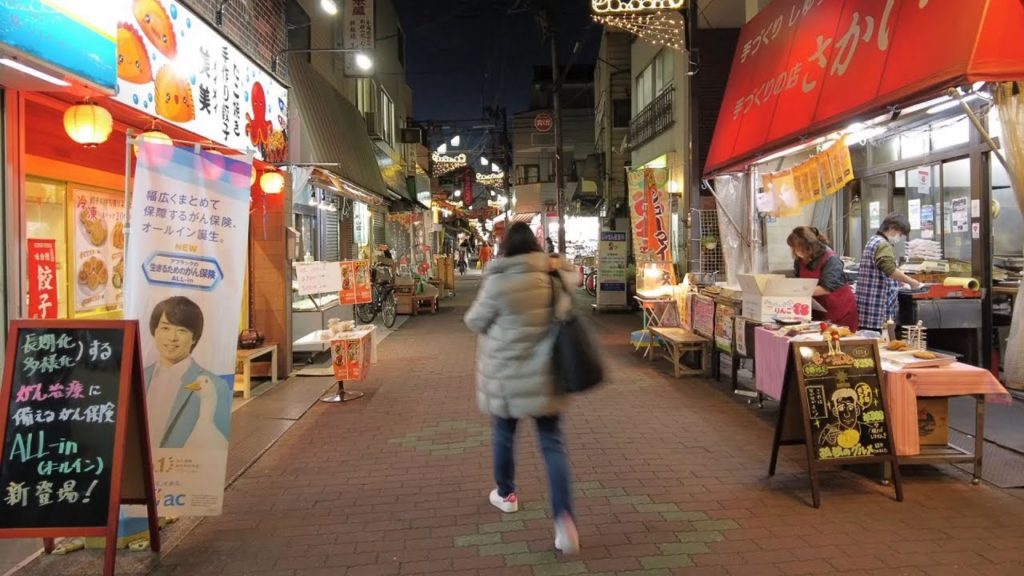 Tokyo Evening Walking ✨4K Sunamachi Ginza Popular Shopping Street Japan🎧High Quality Binaural Tokyo Evening Walking ✨4K Sunamachi Ginza Popular Shopping Street Japan🎧High Quality Binaural