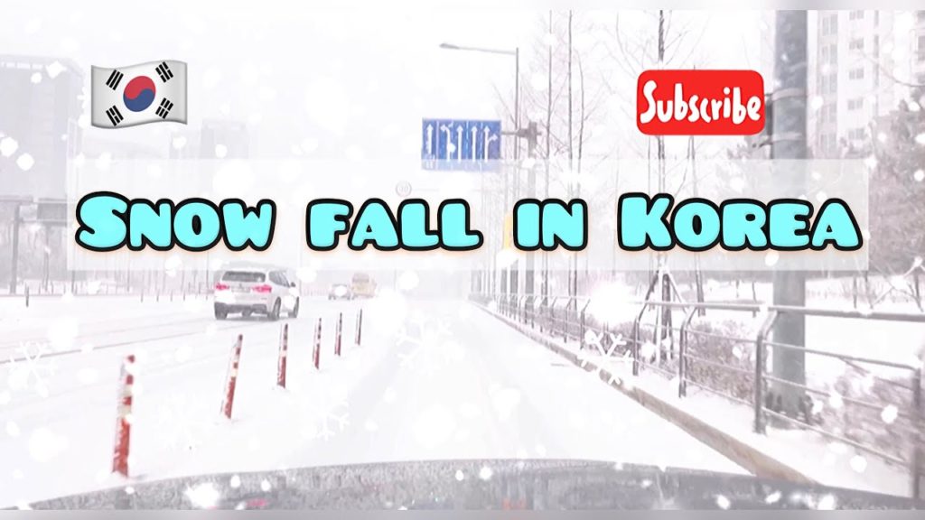 Heavy Snowfall Again in Korea #snowfall #Korea #snow Heavy Snowfall Again in Korea #snowfall #Korea #snow