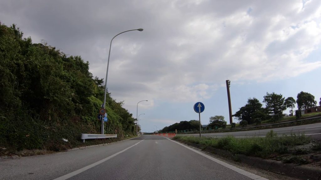 Hamana Lake Service Area. Highway driving, Hamamatsu, Shizuoka. 静岡県浜松
