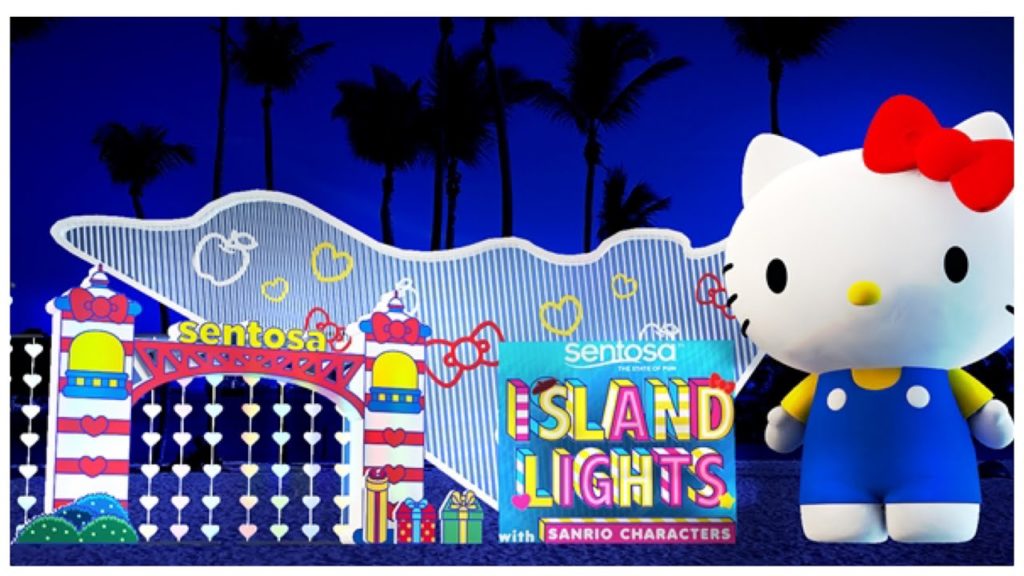 Full Coverage of Island Lights | Siloso Beach | Hello Kitty | pompompurin | Sentosa | Singapore