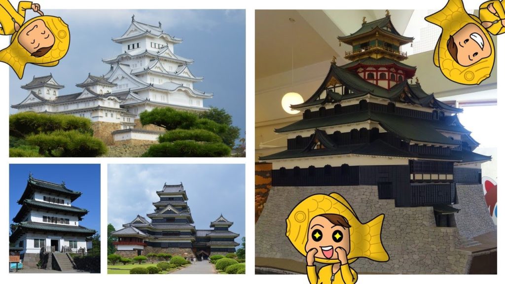 Les différentes TYPES et STYLES des Tenshu des châteaux du Japon Les différentes TYPES et STYLES des Tenshu des châteaux du Japon
