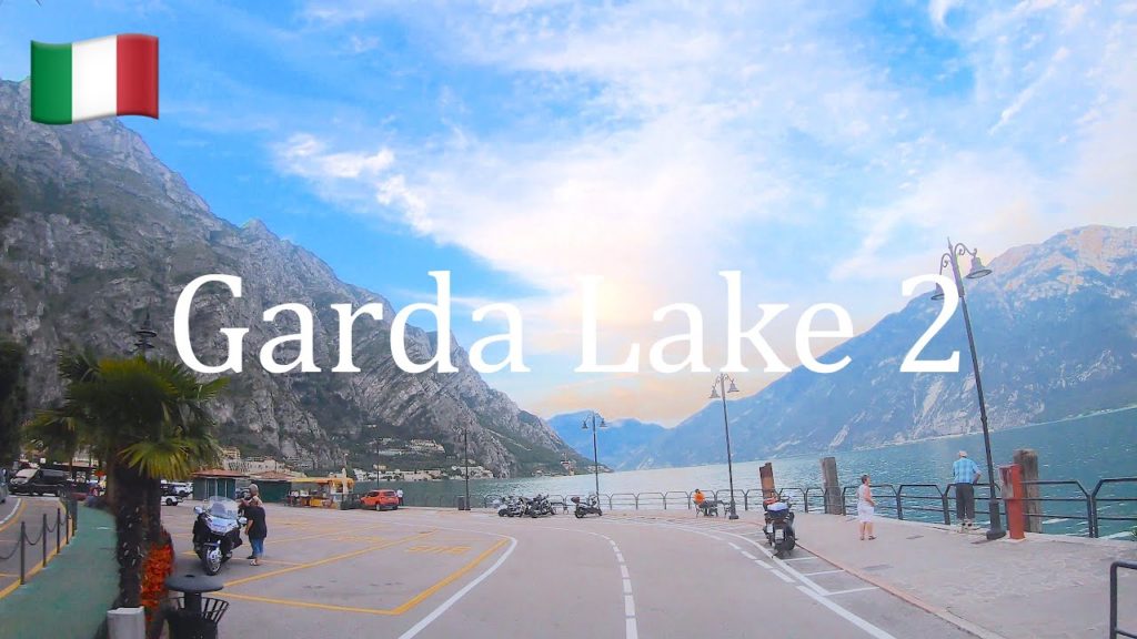 🇮🇹 Garda Lake, Italy, Part 2. Evening drive tour. Limone sul Garda, Riva del Garda.