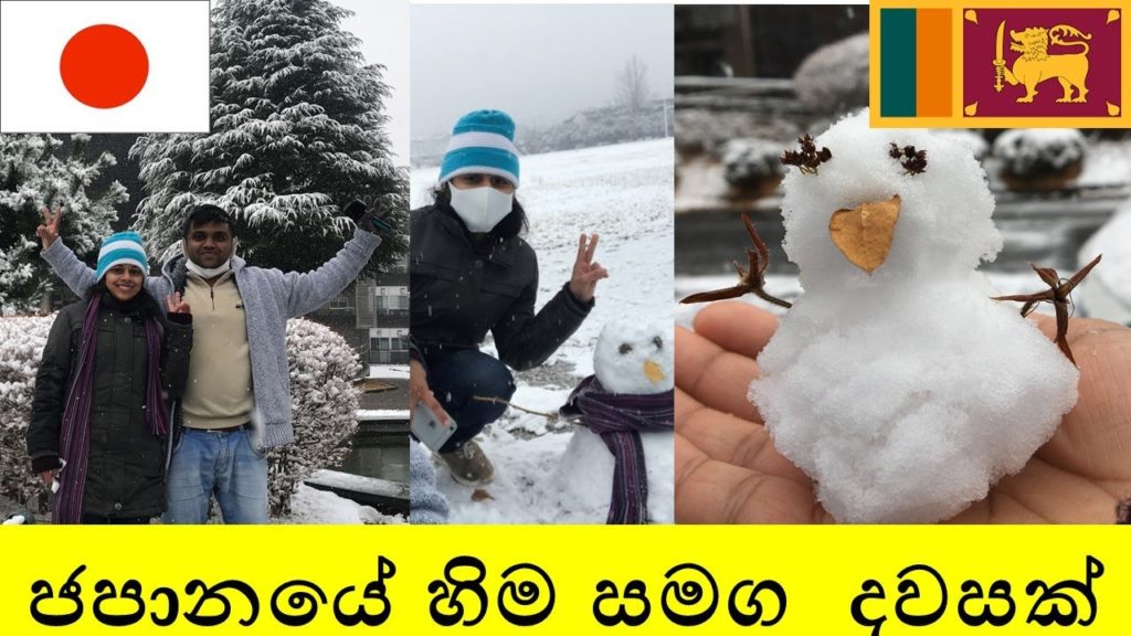 First snowfall in Japan 2021- Fun with Snow, Sula plays with snow for the first time. #Winter ❄