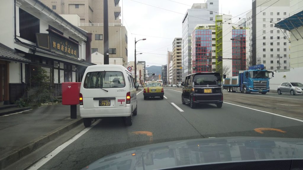 4K Drive - Tram Route, Kumamoto "The A-Line 2/2"