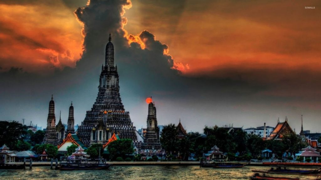 Bangkok Around The Wonderfuls Beachs  In Thailland 4K Ultra HD