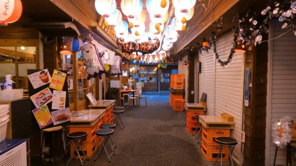 【4K】OKINAWA - Food Street in Naha, Japan