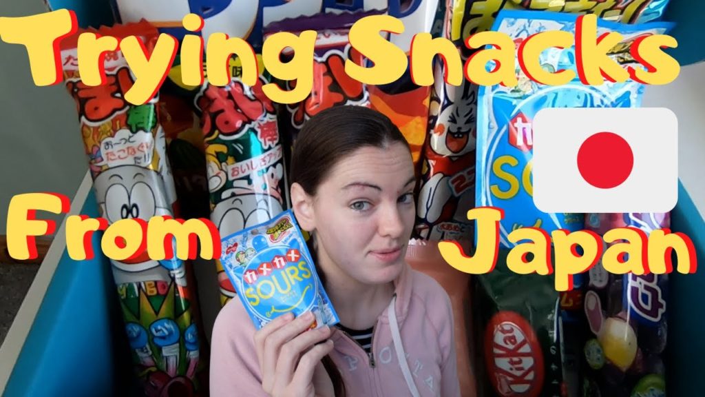 Trying Japanese Snacks from SnackCrate!!