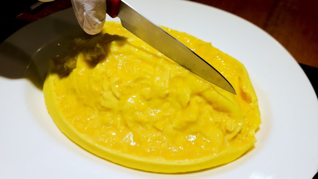 촉촉한 일본식 오믈렛 오무라이스, 달인 오믈렛, Make a Perfect Omelette, Most Omelette omurice master, Korean street food