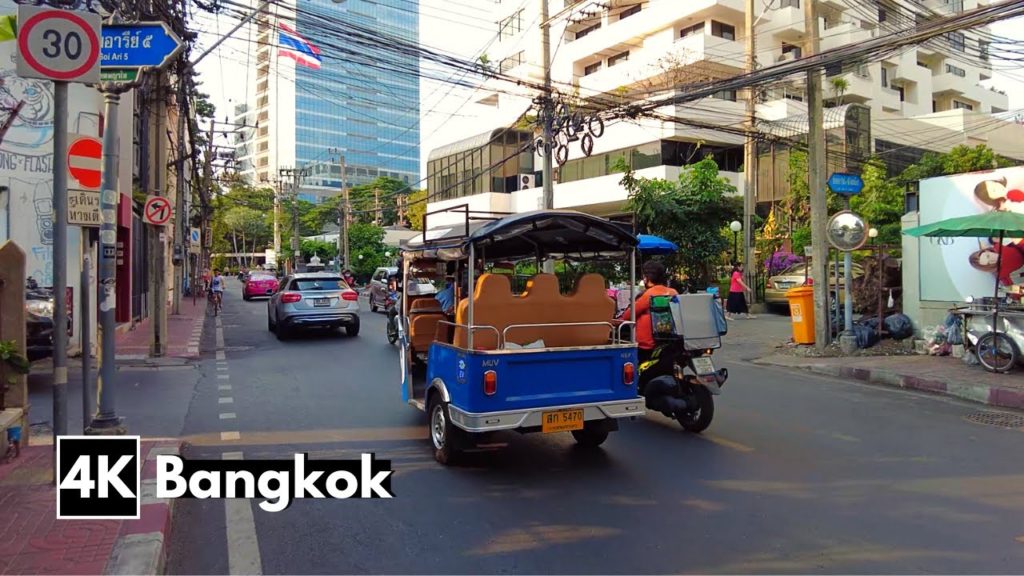 [4K] Walking in Bangkok | Exploring Around Ari BTS station to Aree Garden