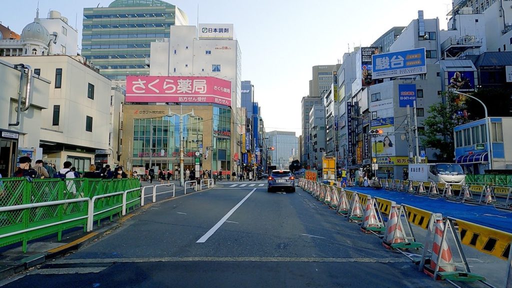 Tokyo Drive Tour: Katsushika City to Chiyoda City (Aoto to Ochanomizu) - Driving in JAPAN 2020 [4K]