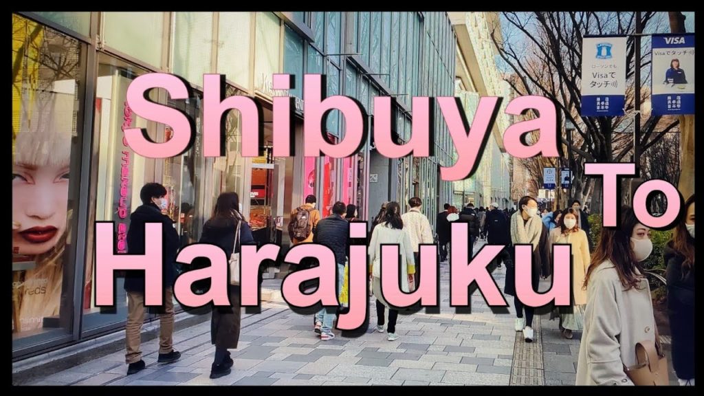 【4K】Japan Walk - Tokyo ,February 2021,Shibuya (渋谷) to Harajuku (原宿)#Japan #Tokyo #Shibuya #Harajuku