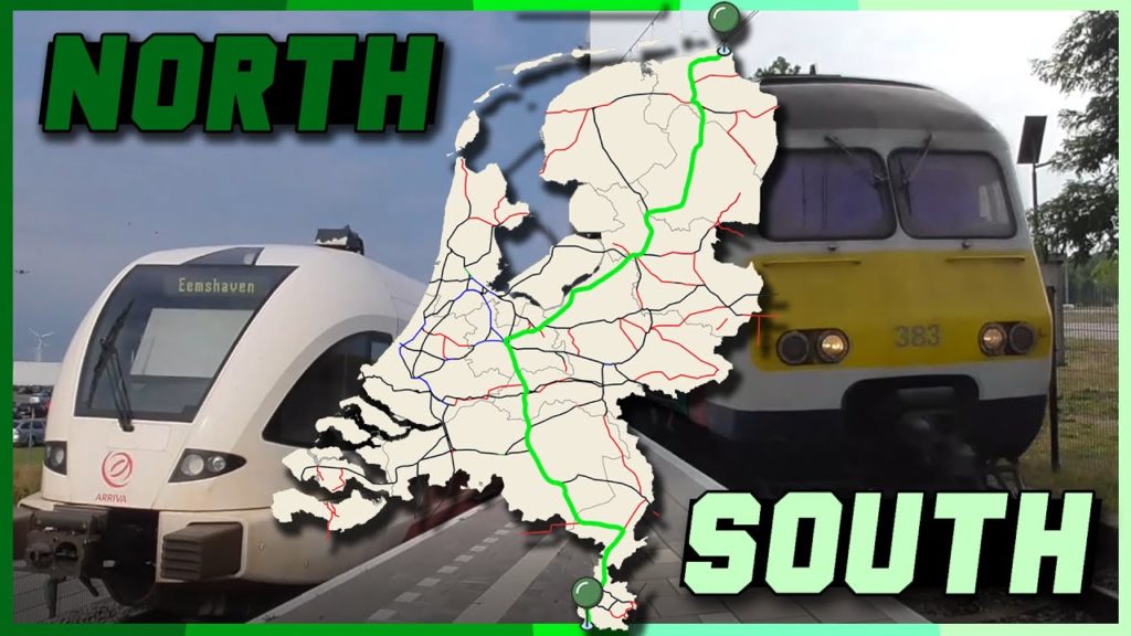From the NORTHERNMOST to the SOUTHERNMOST station of THE NETHERLANDS! | TodayTommie