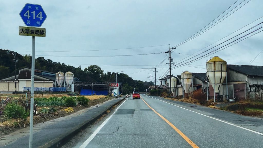 JAPAN Road Trip 2021-01-24 | Driving from Maeshiba Town Toyohashi City to Takamatsu Town Tahara City