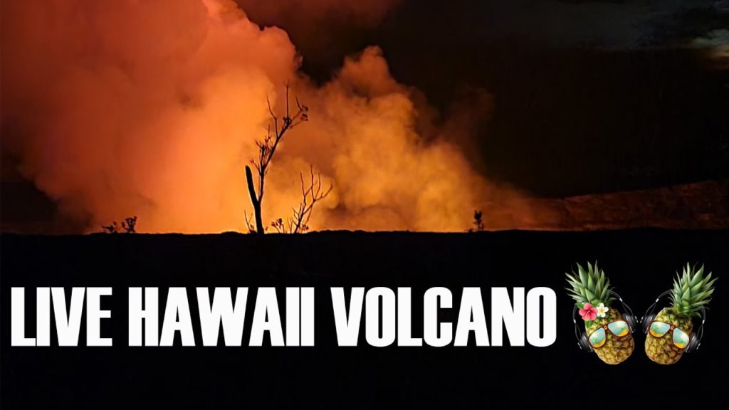 Hawaii Volcano Eruption Kilauea Lava Lake Big Island of Hawaii Webcam Images USGS