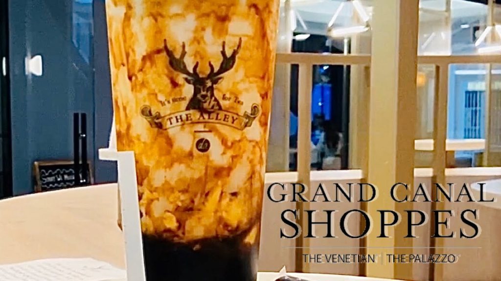 INCREDIBLE Brown Sugar Boba Drinks at Venetian Las Vegas