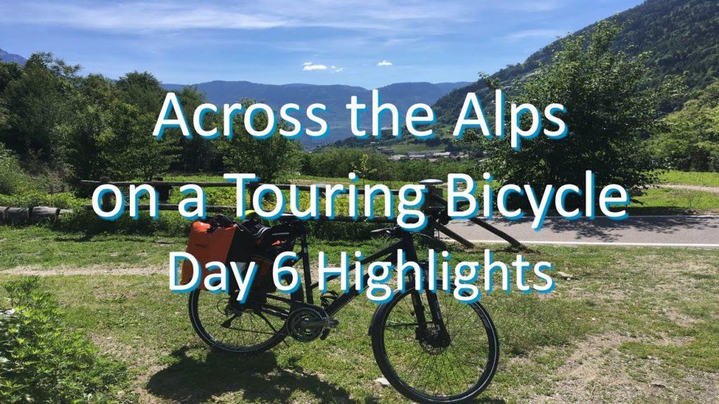 Across the Alps on a Touring Bike - Day 6 Highlights (Fuessen to Lake Garda)