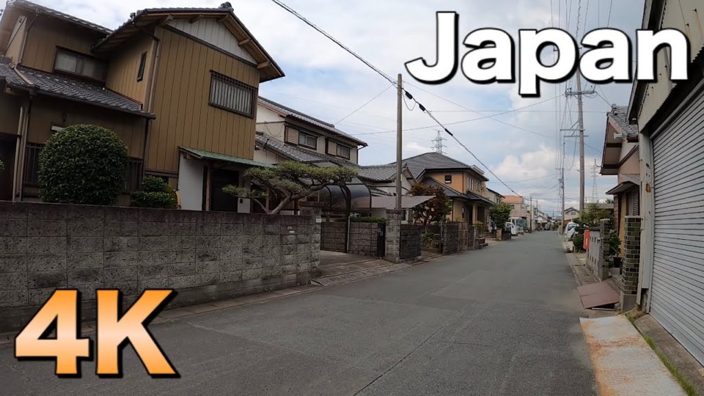 Old town exploring walk/street life/countryside area/September 2020 SHIZUOKA