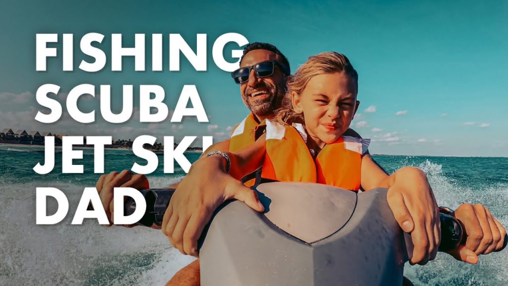 I took my kids deep-sea fishing, SCUBA diving, and jet skiing in Playa Del Carmen