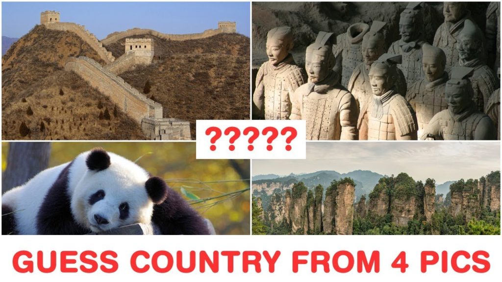 Guess the Countries from 4 Pics - Part 2 - Top Tourist Destinations & Attractions