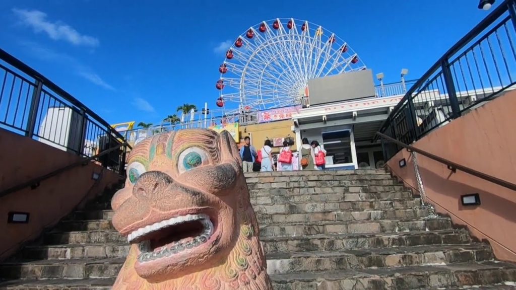 Mihama American Village Walking Tour - Okinawa Japan - American base in Japan. Exploring Okinawa