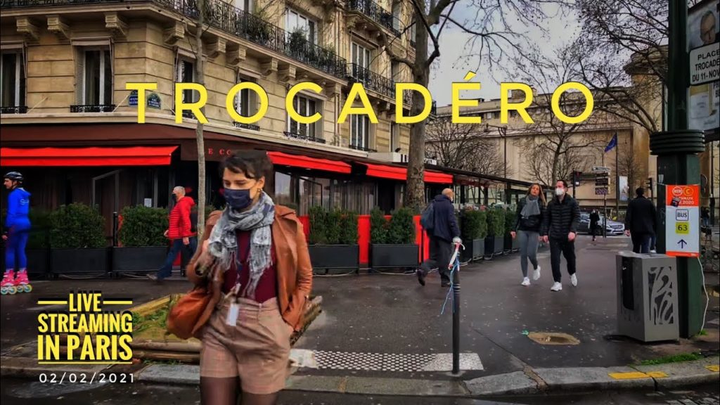 🇫🇷[BEST PLACE IN PARIS] “TROCADÉRO”LIVE STREAMING IN PARIS (EDIT VERSION) 02/02/2021