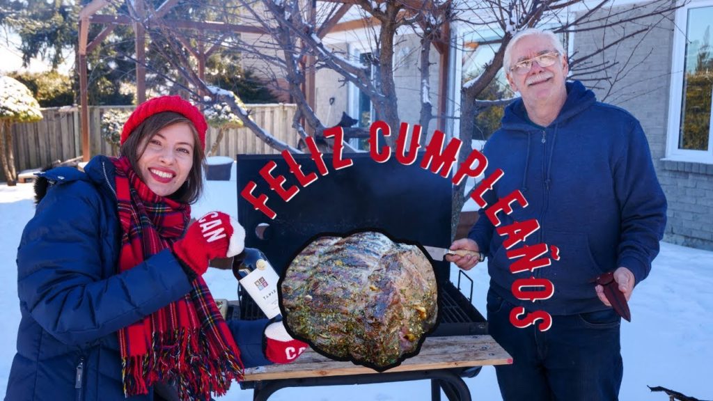 CUMPLEAÑOS DE DANIEL 🥳 + Cocinando un OJO de BIFE Asado a la Parilla y al Horno