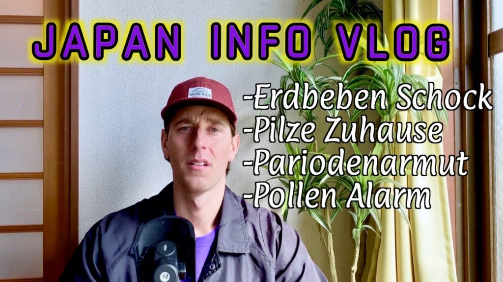 ℹ️ Japan Info Vlog 3: Über Naturkatastrophen, Alltägliches und Nützliches aus Kyoto!