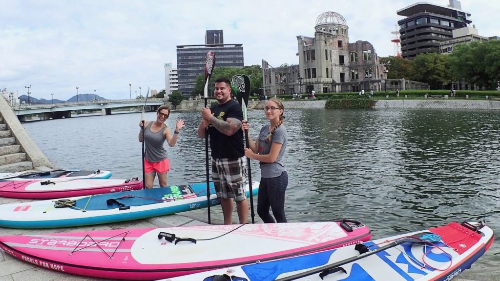 Explore around The City of Water Hiroshima via SUP; Exclusive Tour | Hiroshima Experience