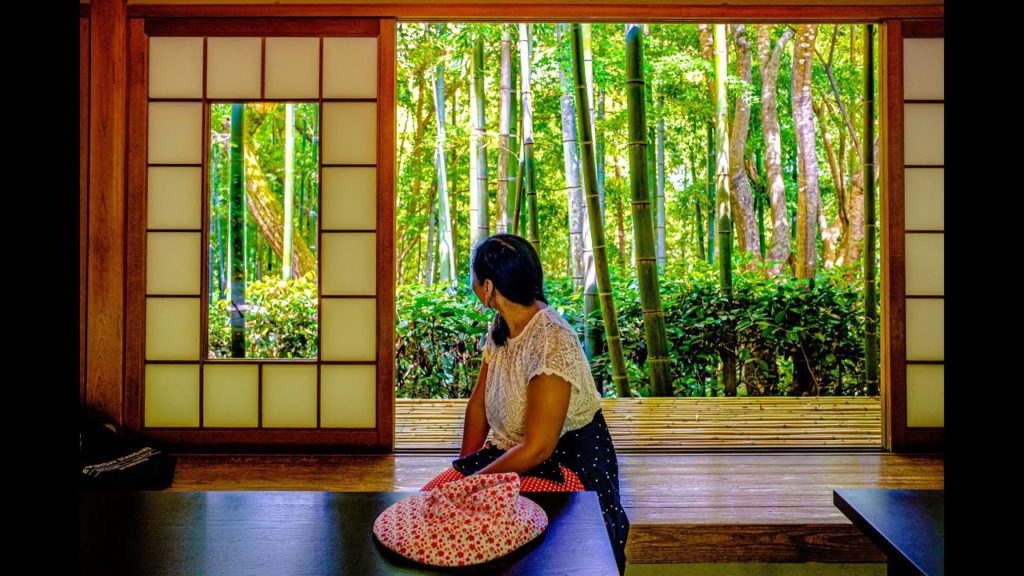 The Okochi Sanso villa and garden in Kyoto (Japan)